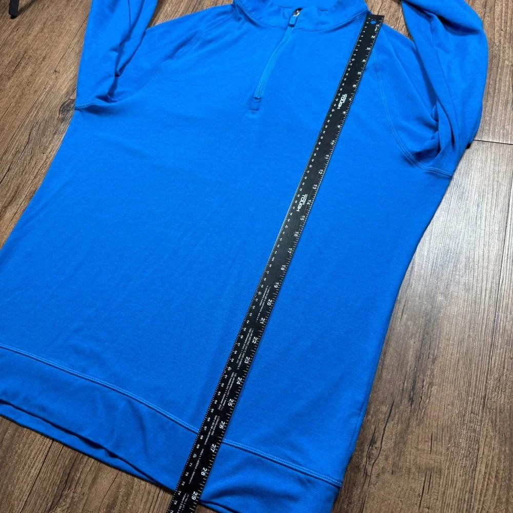 G/FORE Quarter Zip Pullover Mens XL Blue Golf Performance Mid Layer Stretch 1/4